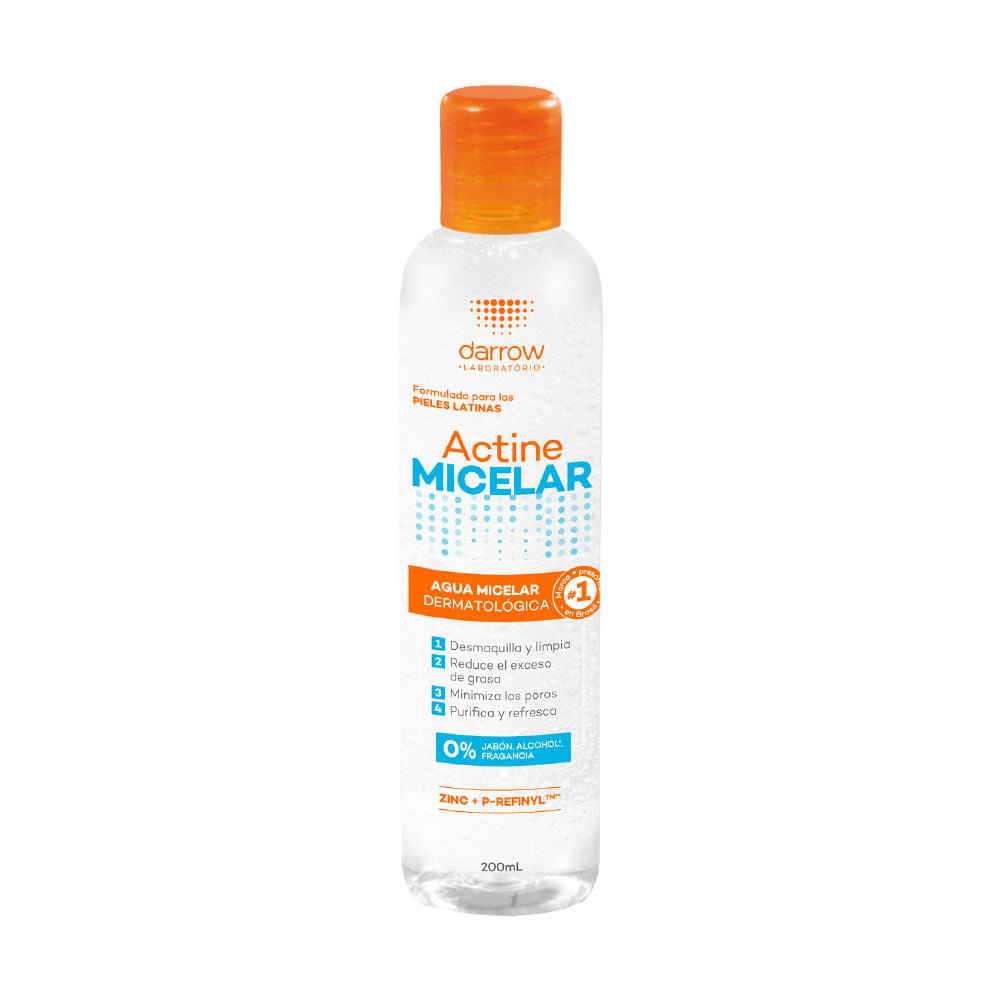 Actine Agua Micelar 200 Ml Darrow