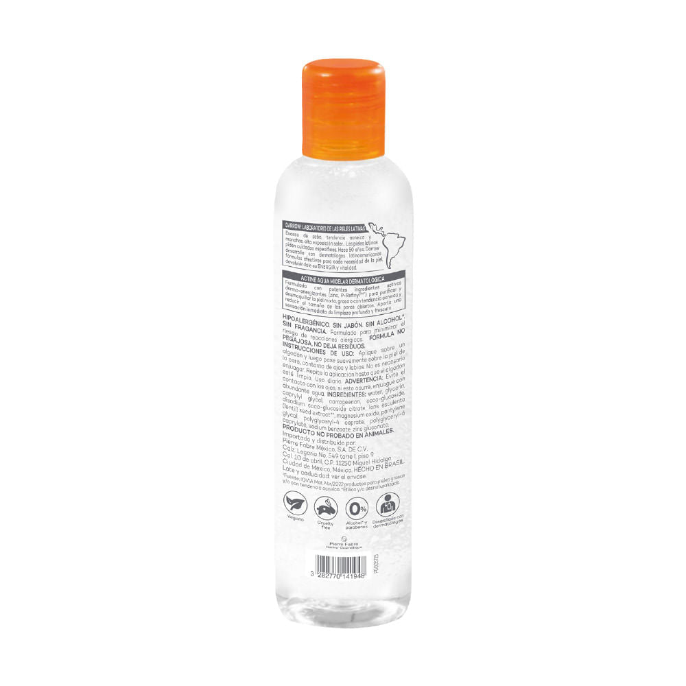 Actine Agua Micelar 200 Ml Darrow