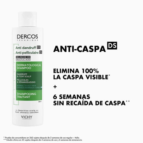 Dercos Sh Caspa Grasa 200 Ml Vichy