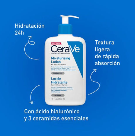 Loción Ion Hidratante 473 Ml Cerave