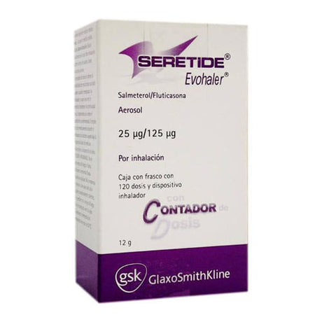 Seretide Evo Cd 25 / 125Ug 120Ds