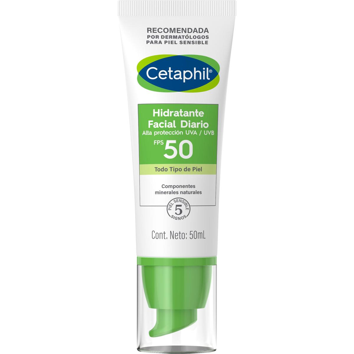 Cetaphil Fps50 Hidratante Facial 50 Ml Galderma Der