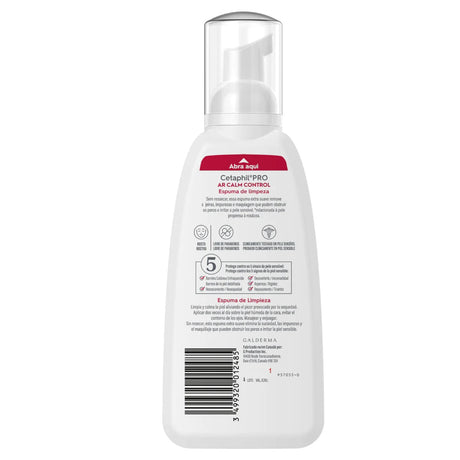 Cetaphil Pro Ar Calm Control Espuma De Limpieza 236 Ml Galderma Der