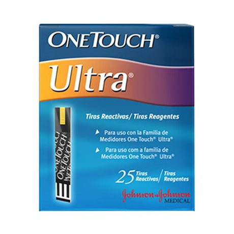 One Touch Ultra Tiras Con 25