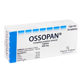 Ossopan 600 Mg Con 30 Tabletas