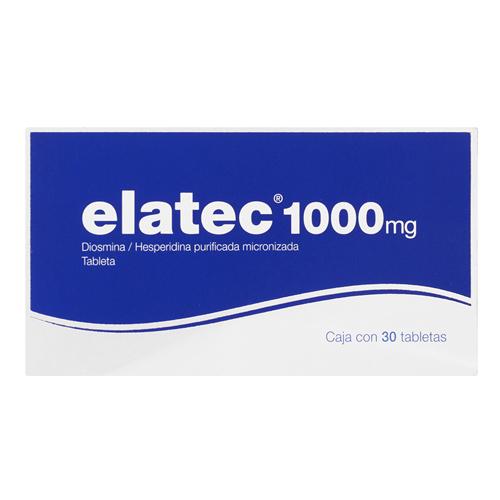 Elatec 1000 Mg Con 30 Tabletas