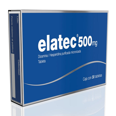 Elatec 500 Mg Con 30 Grageas Micronizado