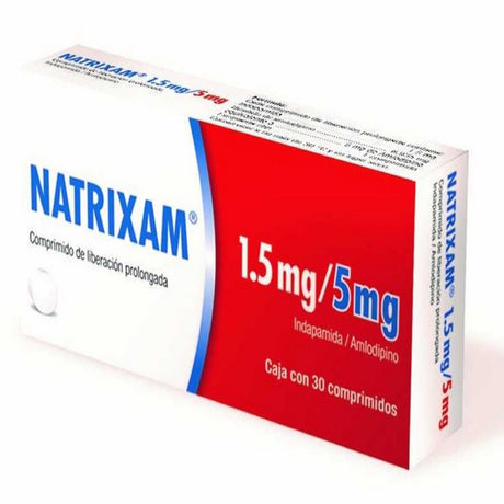 Natrixam 1.5 Mg / 5 Mg Con 30 Compr