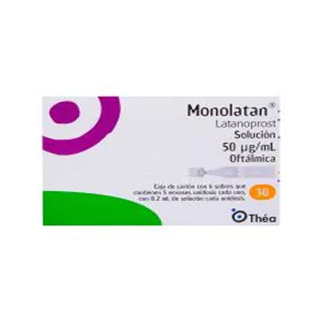 Monolatan 50 Mg / Ml Solución Oft Con 6 Sobres