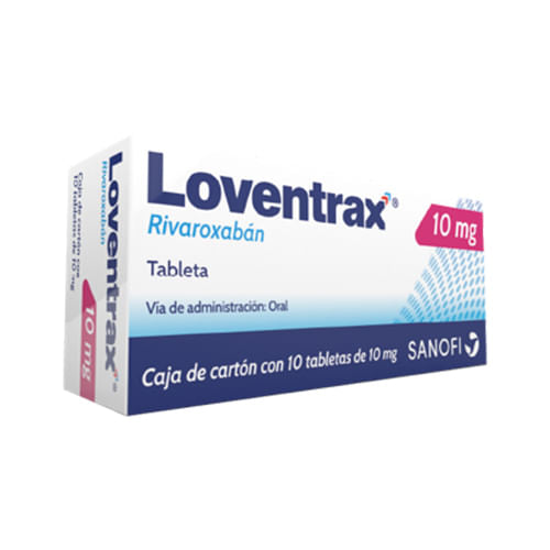 Loventrax 10 Mg Con 10 Tabletas