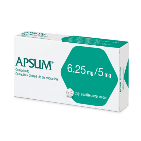 Apsum 6.25 Mg / 5 Mg Con 56 Cpr