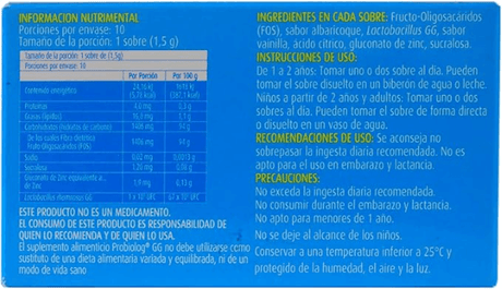 Probiolog Gg Sup Alim Con 10 Sobres 1.5 Gr