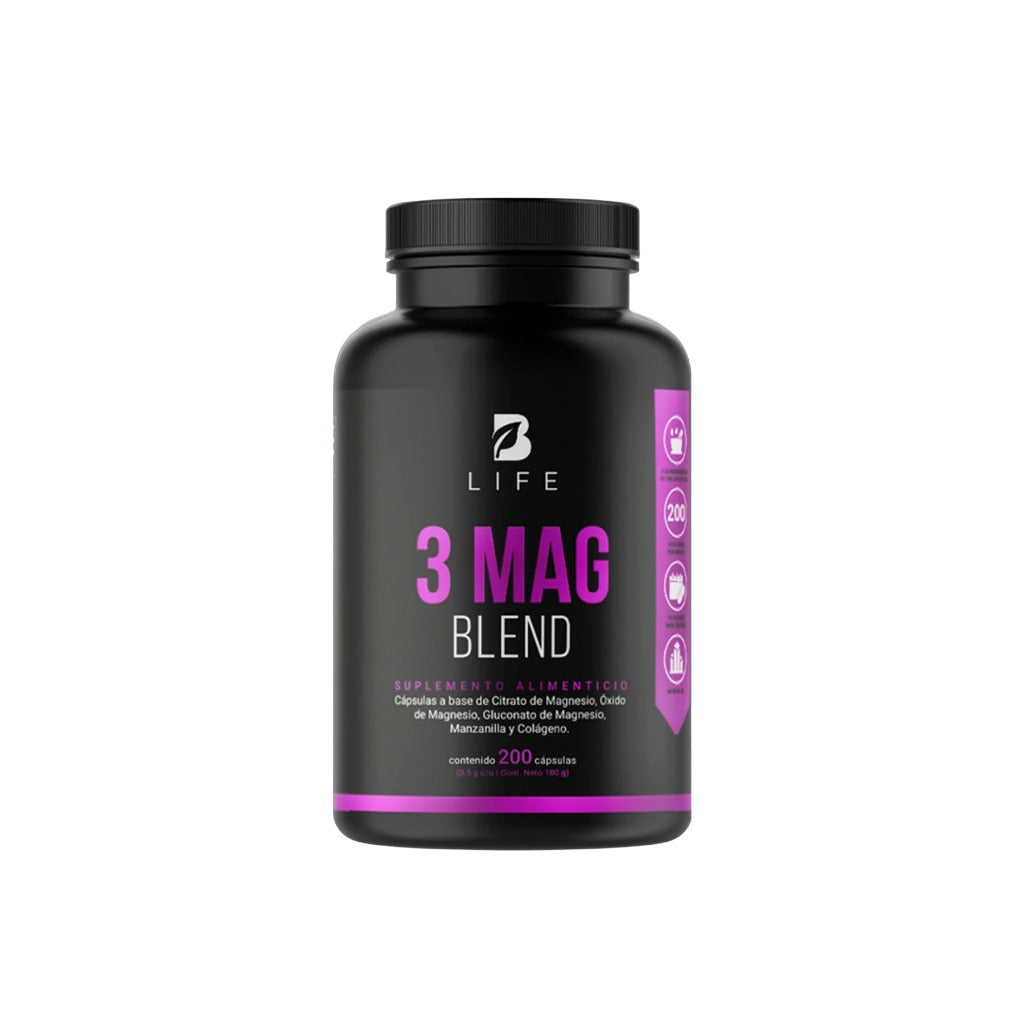 3 Mag Blend 500Mg 200 Capsulas Blife 23548