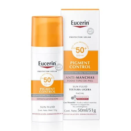Bloq Fps50 Pigment Control Sun Fluid 50 Ml Eucerin