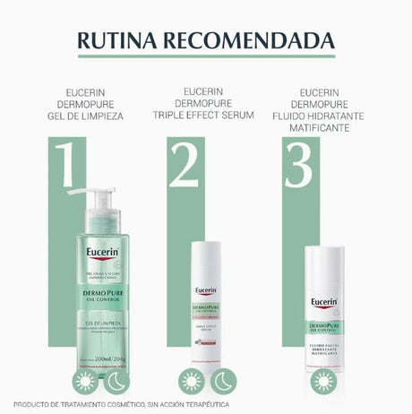 Dermopure Oil Control Fluido Matificante 50 Ml Eucerin