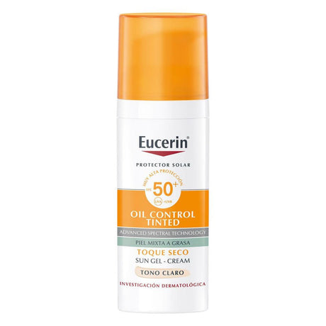 Bloq Fps50 Oil Control Sun T / S Tinted Claro 50 Ml Eucerin