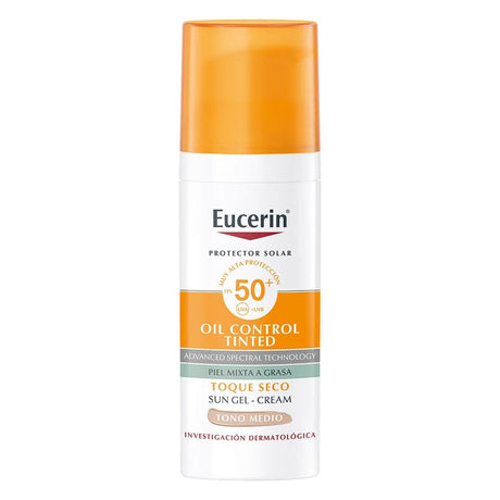 Bloq Fps50 Oil Control Sun T / S Tinted Medio 50 Ml Eucerin