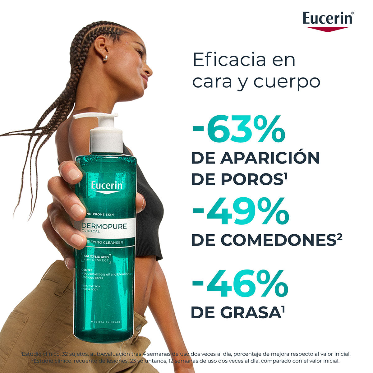 Dermopure Gel Limpiador 400 Ml Eucerin