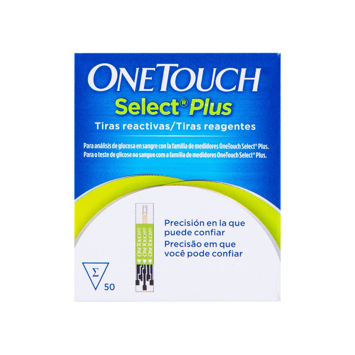 One Touch Select Plus 50 Tiras