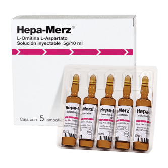 Hepa Merz 10 Ml Con 5 Ampolletas