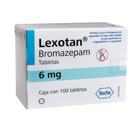Lexotan-6 6 Mg Con 100 Comprimidos
