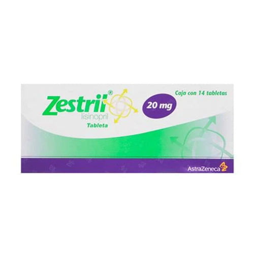 Zestril 20 Mg Con 14 Tabletas