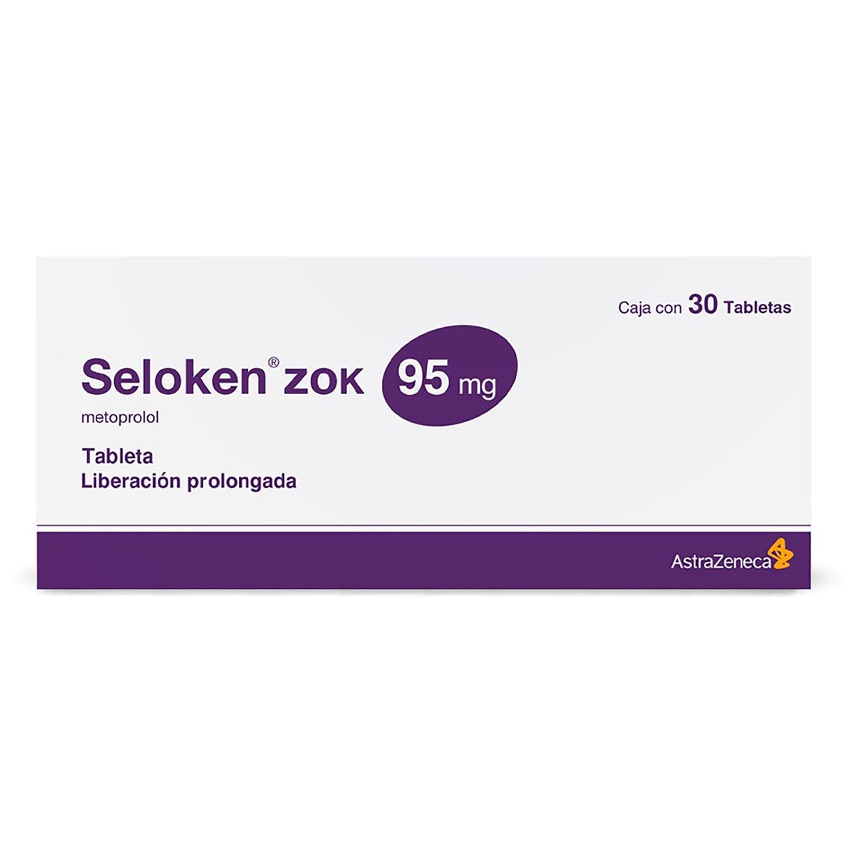 Seloken Zok Lp 95 Mg Con 30 Tabletas