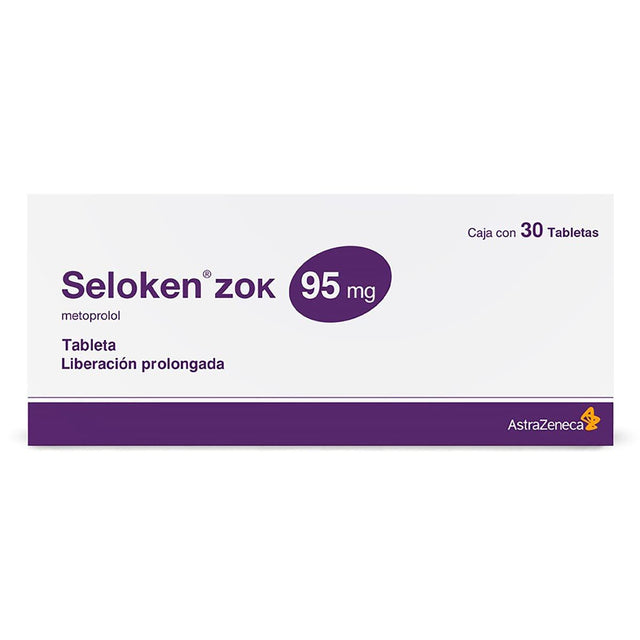 Seloken Zok Lp 95 Mg Con 30 Tabletas