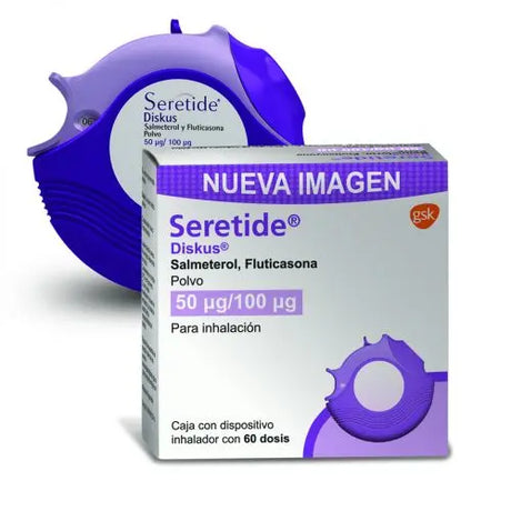 Seretide 50 / 100 Mg Polvo 60 Ds