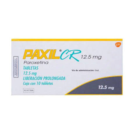 Paxil Cr 12.5 Mg Con 10 Tab.