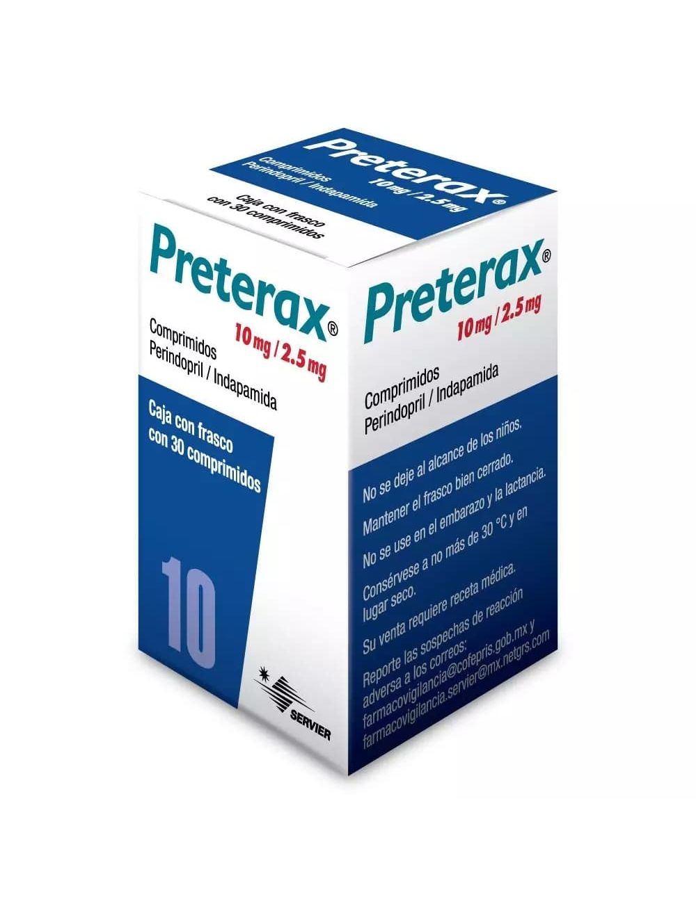 Preterax 10 / 2.5 Mg 30 Cpr