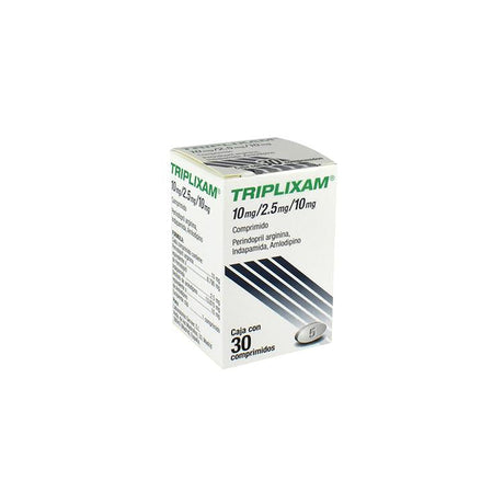 Triplixam 10 Mg / 2.5 Mg / 10 Mg Compr 30