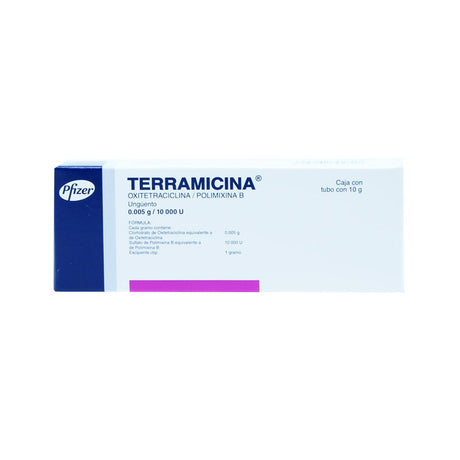 Terramicina Pomada Oftalmica 10 Gr
