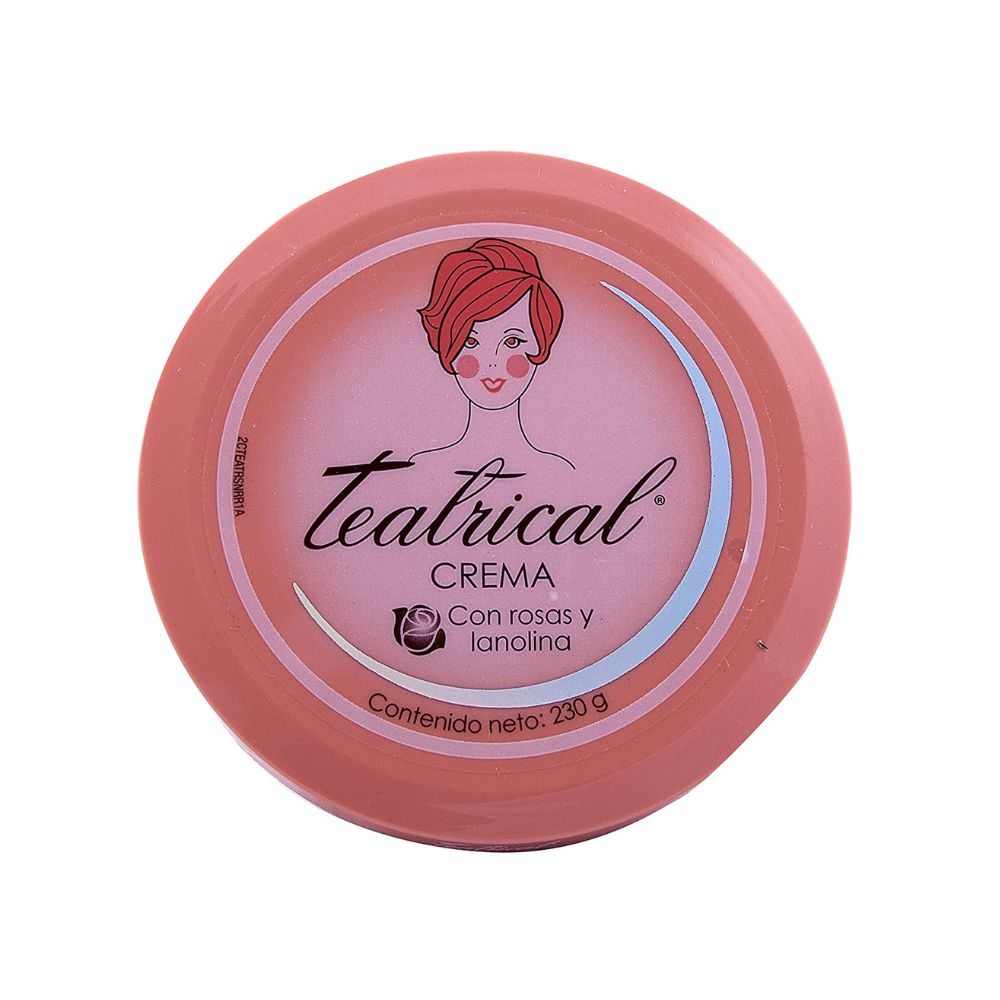 Teatrical Crema Con Rosas Y Lanolina 230 Gr