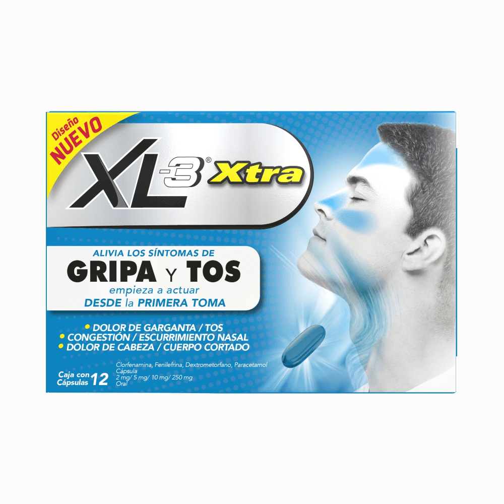 Xl3 Xtra Con 12 Caps.