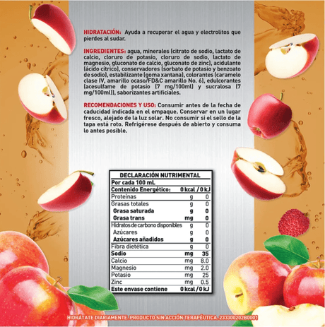 Suerox 8Iones Manzana 630 Ml