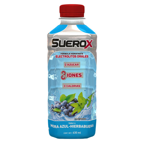 Suerox 8Iones Mora Azul-Hierb 630 Ml