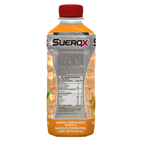 Suerox 8Iones Naranaranja-Mandarina 630 Ml
