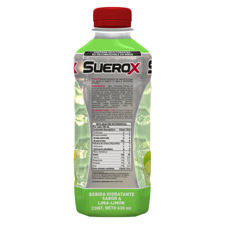 Suerox 8Iones Lima-Limon 630 Ml
