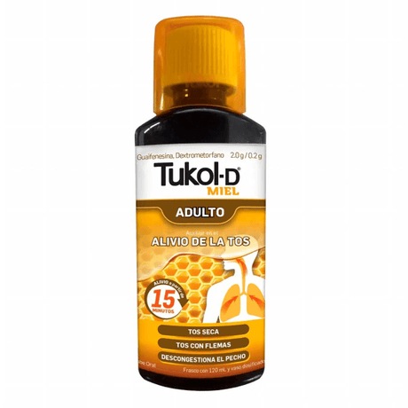 Tukol-D Miel Adulto Jarabe 120 Ml