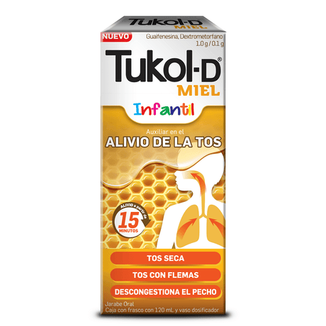 Tukol-D Inf Miel Jarabe 120 Ml