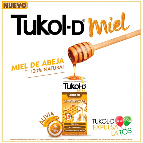 Tukol-D Inf Miel Jarabe 120 Ml