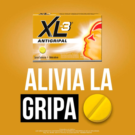 Xl-3 A-Gripal Con 10 Tabletas