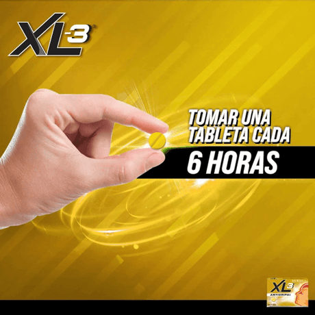Xl-3 A-Gripal Con 10 Tabletas