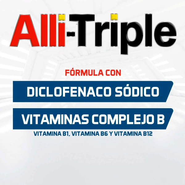 Alli-Triple Con 20 Tabletas