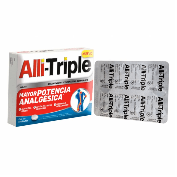 Alli-Triple 50 / .25 / 50 / 50 Mg Con 6 Tabletas