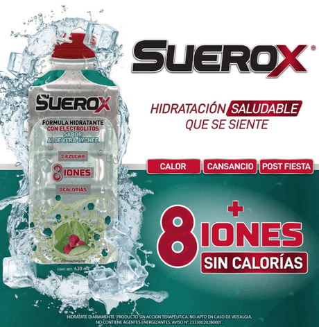 Suerox 8Iones Aloe 630 Ml