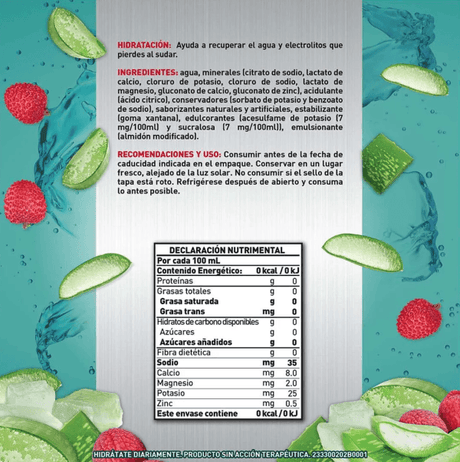 Suerox 8Iones Aloe 630 Ml
