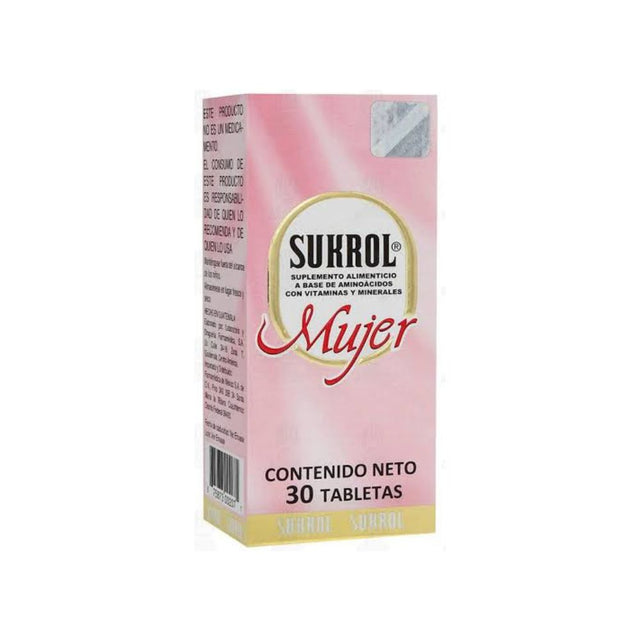 Sukrol Mujer Con 30 Tabletas