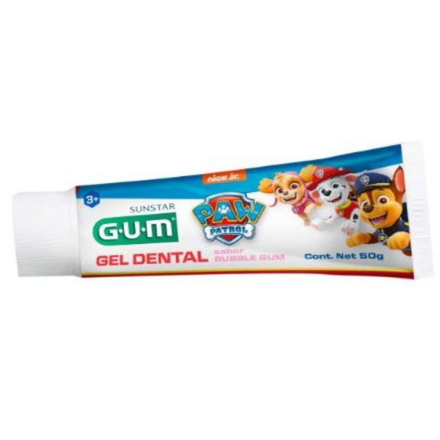 Gel Dental Gum Paw Patrol Bubble 50 G